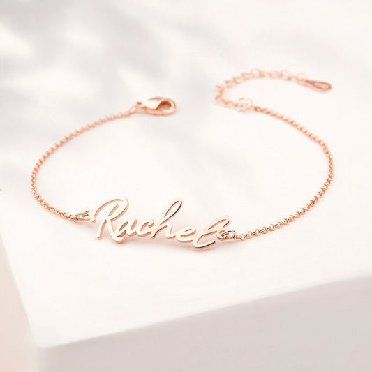 Custom Name Chain Bracelet – Minimalist Jewellry for Daily Wear