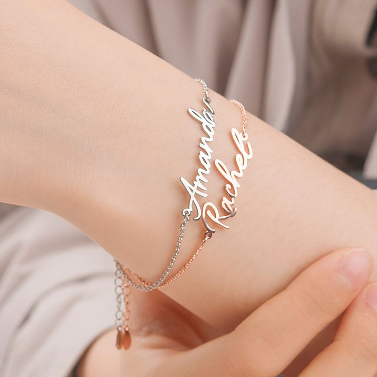 Custom Name Chain Bracelet – Minimalist Jewellry for Daily Wear