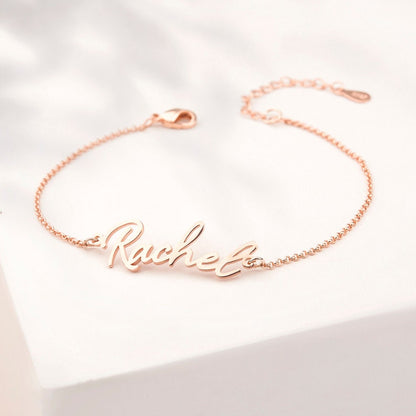 Custom Name Chain Bracelet – Minimalist Jewellry for Daily Wear