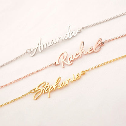 Custom Name Chain Bracelet – Minimalist Jewellry for Daily Wear