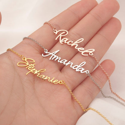 Custom Name Chain Bracelet – Minimalist Jewellry for Daily Wear