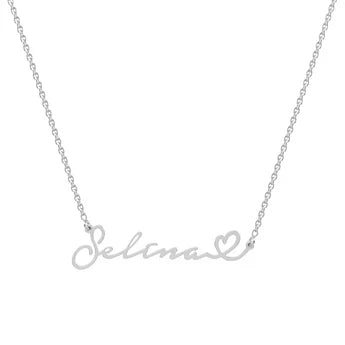 Name necklace - Heart-Notera variant