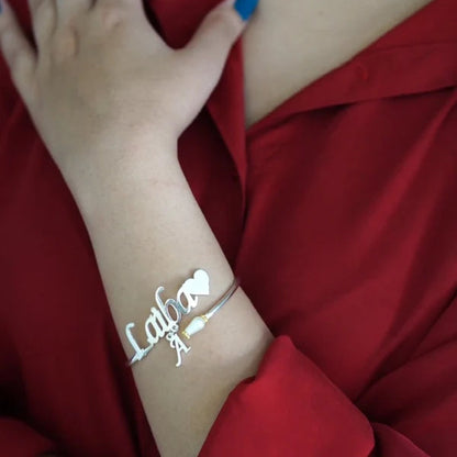 Stylish Beautiful Name Bangle