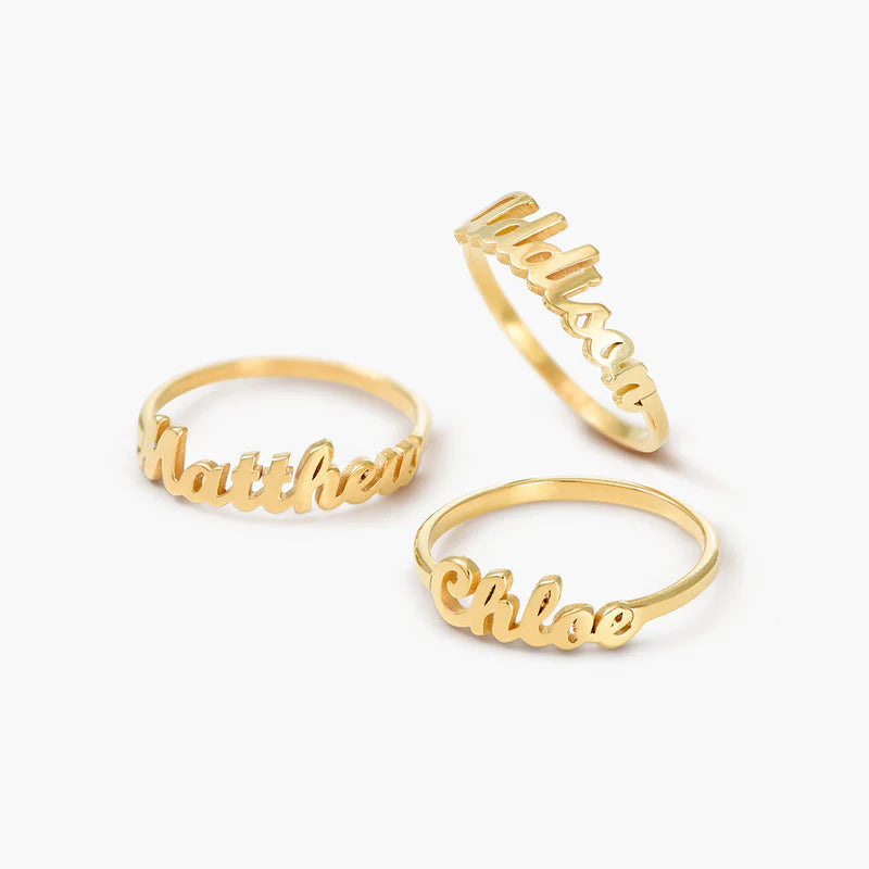 Single Name Ring