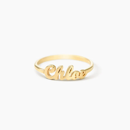 Single Name Ring