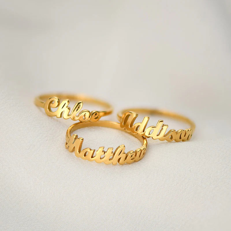 Single Name Ring