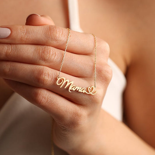 Name necklace - Heart-Notera variant