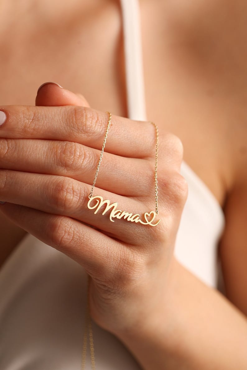 Name necklace - Heart-Notera variant