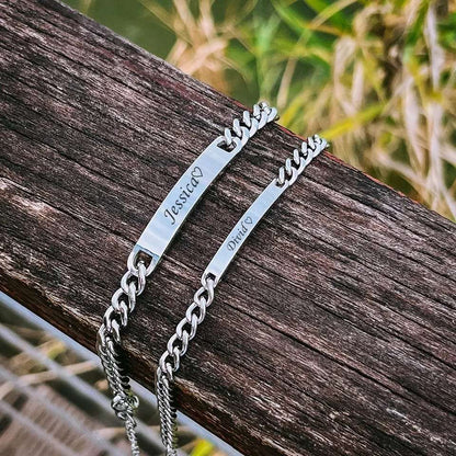 ENGRAVE COUPLE BRACELETS