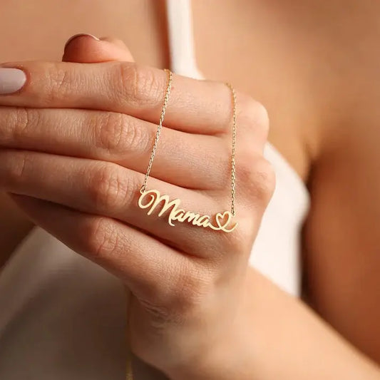 Name necklace - Heart-Notera variant