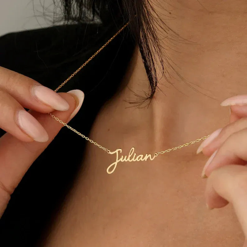 Signature Name Necklace